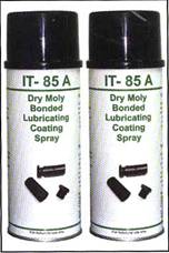 Dry lubricant Moly Bonded Coating Spray, IT 85 A - Click To Visit Our Website