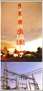 Sub-Station Structures, Line Towers, Gantries, Microwave & Wireless Towers - Click To Visit Our Website